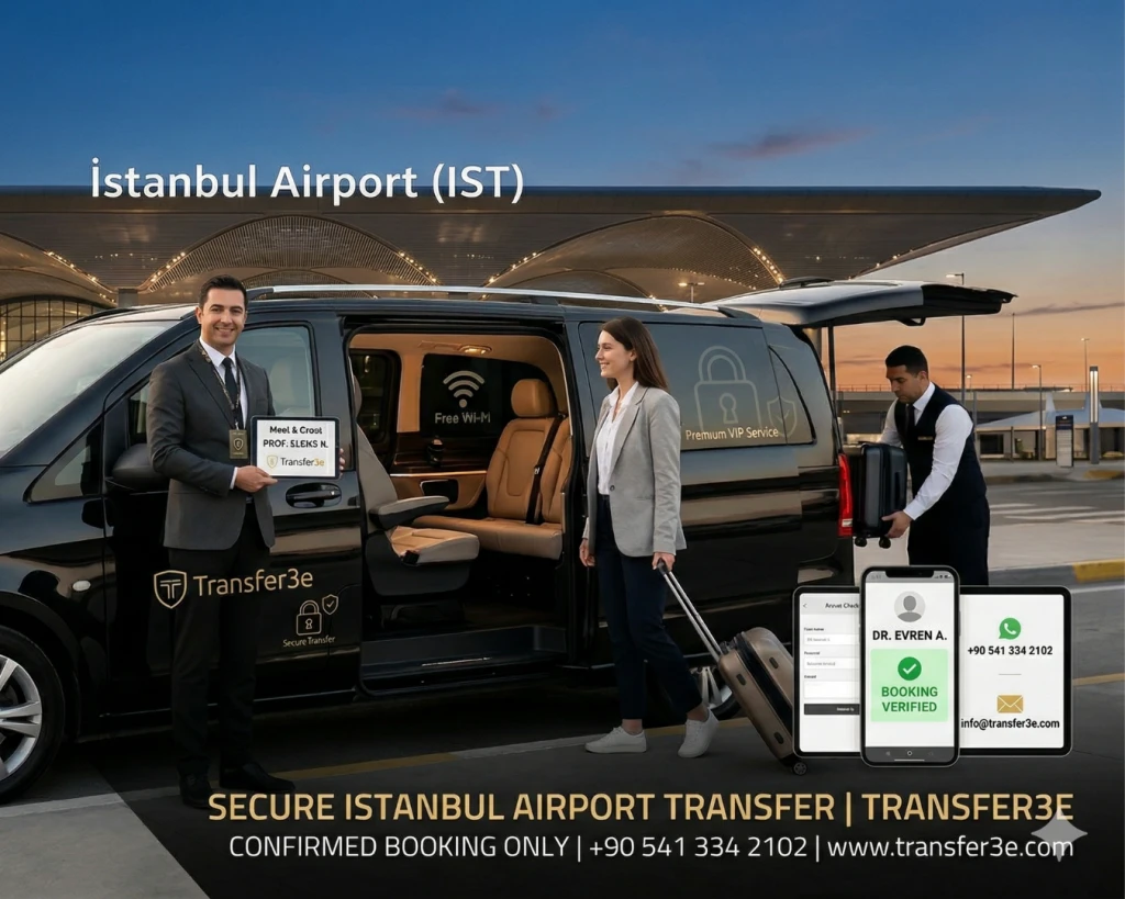 Истанбулско летище Трансфер: Сигурна и лесна резервация с Transfer3e