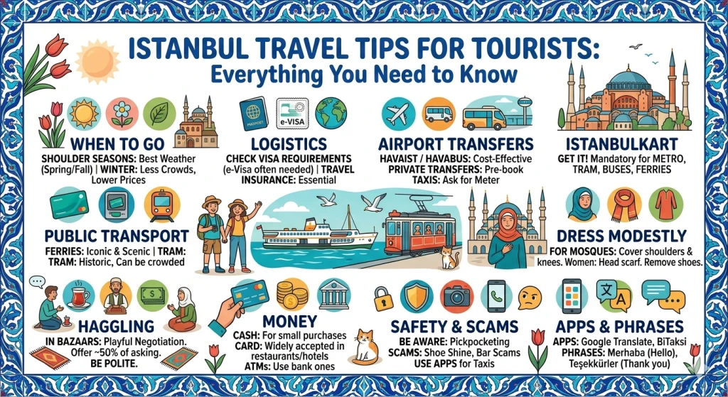 Dicas de Viagem em Istambul para Turistas Tudo o que Você Precisa Saber (Guia 2026)